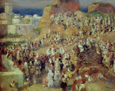 The Mosque, or Arab Festival by Pierre Auguste Renoir